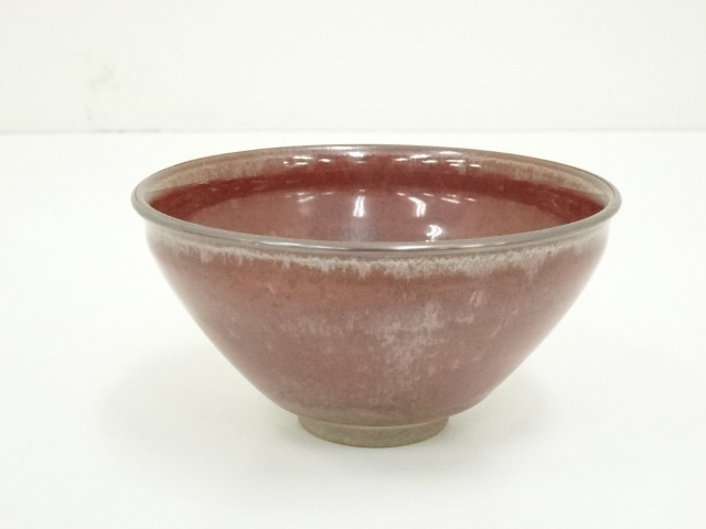 道具 ] - 道具 鯉江剛吉造 柿釉天目茶碗（共箱） | ネットショップ圭